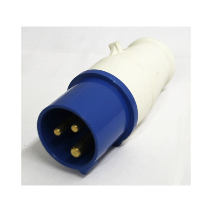 CEE  HT-013 Spina - Industrial Plug - 16A - 6h - 220/250V - Splash Proof