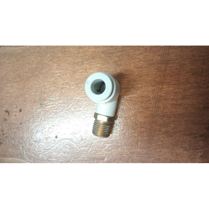 SMC- 7x Raccordi a L Filetto 1/8" Maschio per Tubi da 6mm