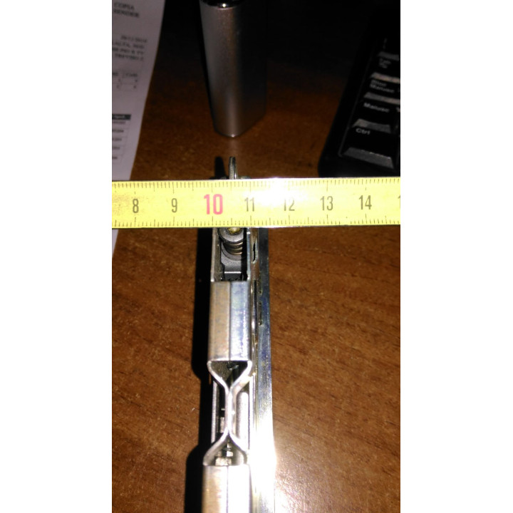 AGB - Serratura da Incasso per Porte con Frontale Cromato