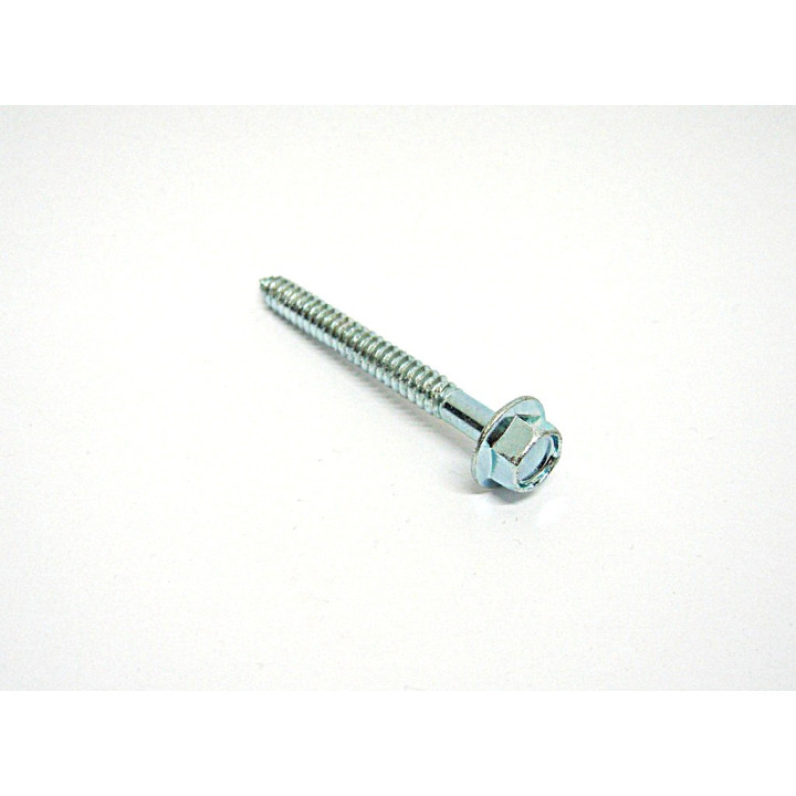 Screw Threaded Hex Head Zinc Partially Threaded Stem M6.3x60/50mm
