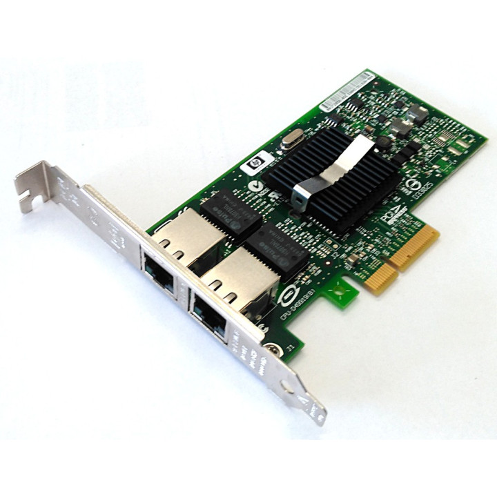 HP NC360T 412651-001 - Dual Port Gigabit PCI-E Card