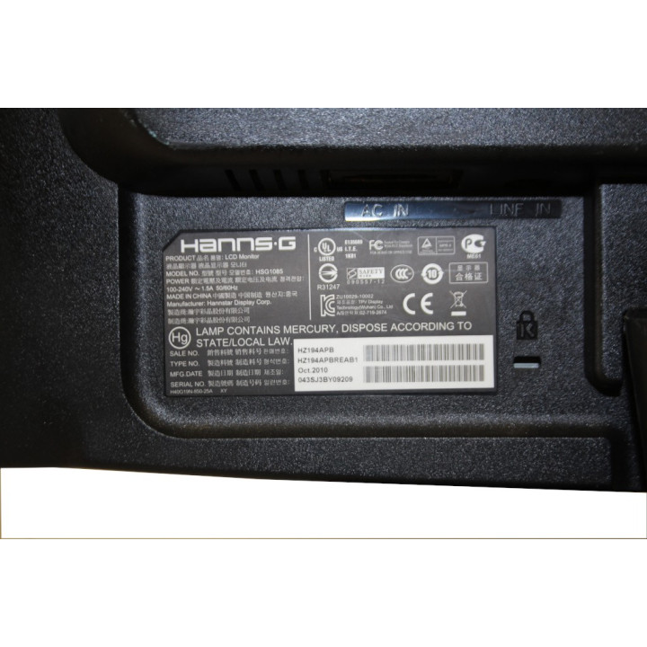 Monitor HANNS-G HSG1085