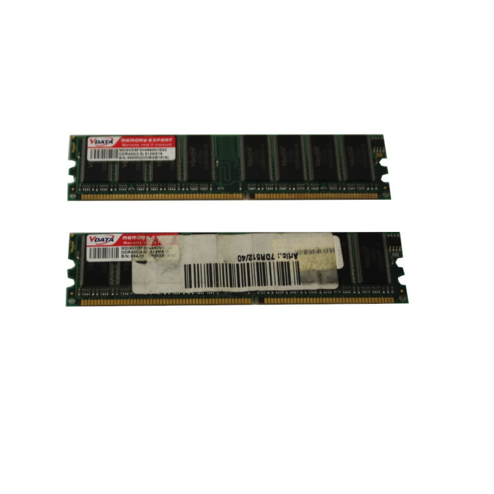 Kit x2 RAM VDATA - MDGVD5F3H4860N1E02 DDR400(2.5) 512MX16 VDBGB1916