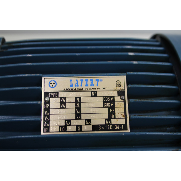 MOTORE ELETTRICO TRIFASE LAFERT st-100-lc4