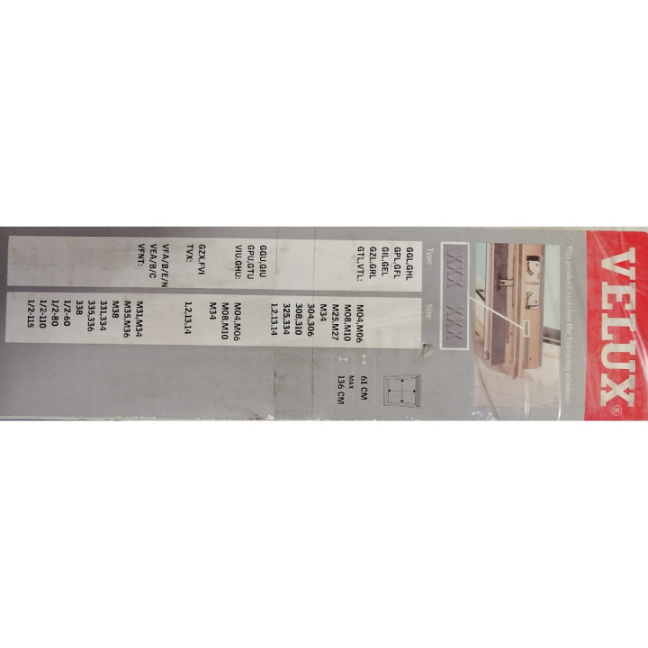 VELUX MH00 300 5060 - Tenda da sole per esterno Manuale