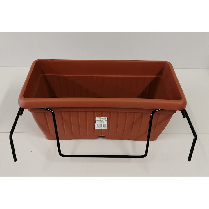 Fioriera da balcone Rettangolare - 396 x 296 mm - 8 litri