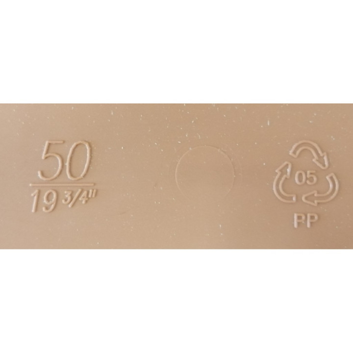 Fioriera Rettangolare in plastica - 500 x 170 mm - 8 litri