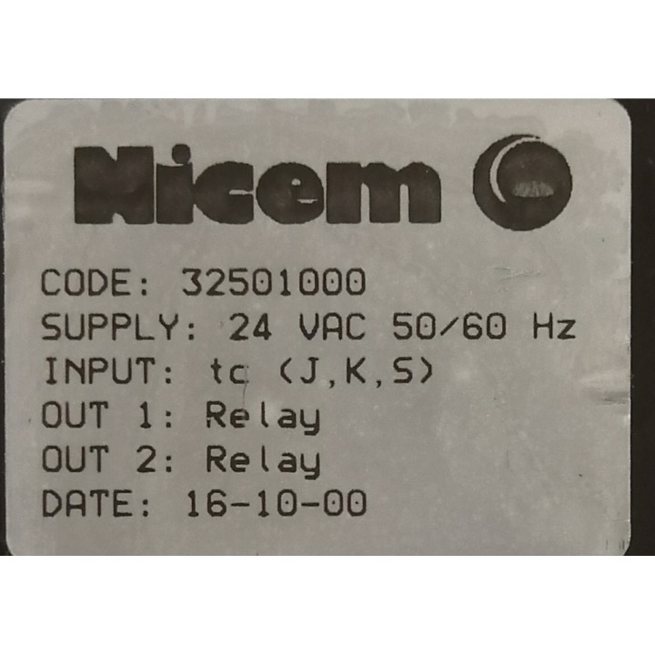 NICEM 32501000 - Regolatore digitale - 24V