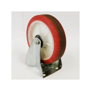 OEM - Ruota in Plastica Dura per Carrello - Diametro 20 cm