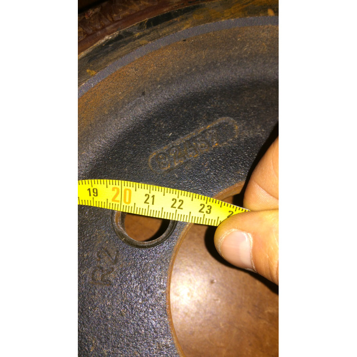 RADER VOLGER 8505.0242.0 - Ruota Posteriore per Muletto JUNGHEINRICH KMS100 - D.250mm