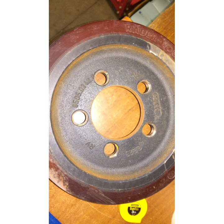 RADER VOLGER 8505.0242.0 - Ruota Posteriore per Muletto JUNGHEINRICH KMS100 - D.250mm