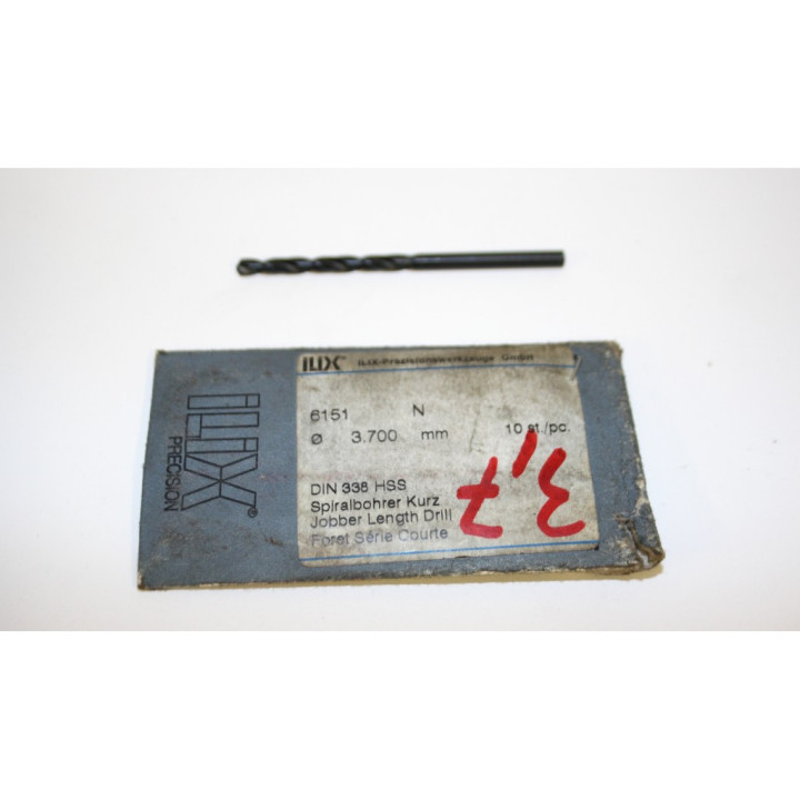 Ø 3,7 mm Punta ILIX 6151 DIN 338-N