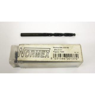 Ø 6,5 mm HSS Punta NORMEX 7500 DIN 338 RN