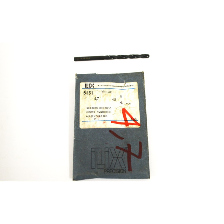 Ø 4,7 mm HSS Punta ILIX 6151 DIN 338-N