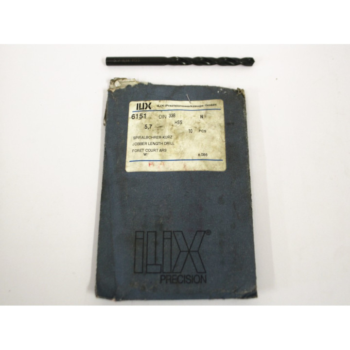 Ø 5,7 mm HSS Punta ILIX 6151 DIN 338-N