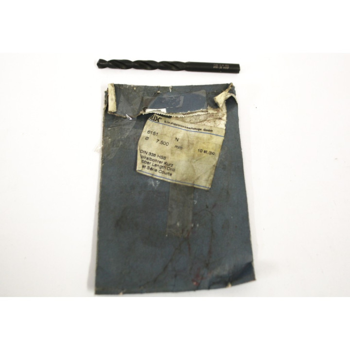 Ø 7,5 mm HSS Punta ILIX 6151 DIN 338-N