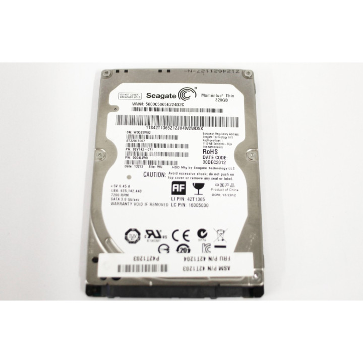 SEAGATE ST320LT007 Hard Disk 320GB 7200RPM Sata 3.0GB/sec