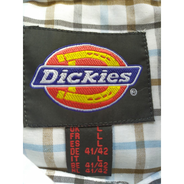 Dickies T-shirt Uomo con stampa- Taglia L - Bianca