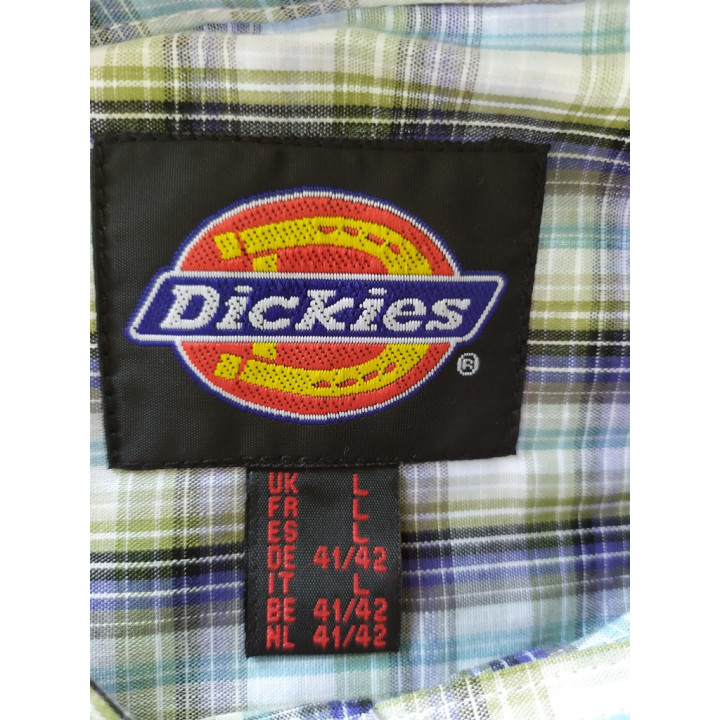 Dickies T-shirt Uomo con stampa- Taglia L - Bianca