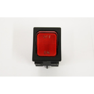 Interruttore rosso bipolare 125/250Vac 16A / 380Vac 10A