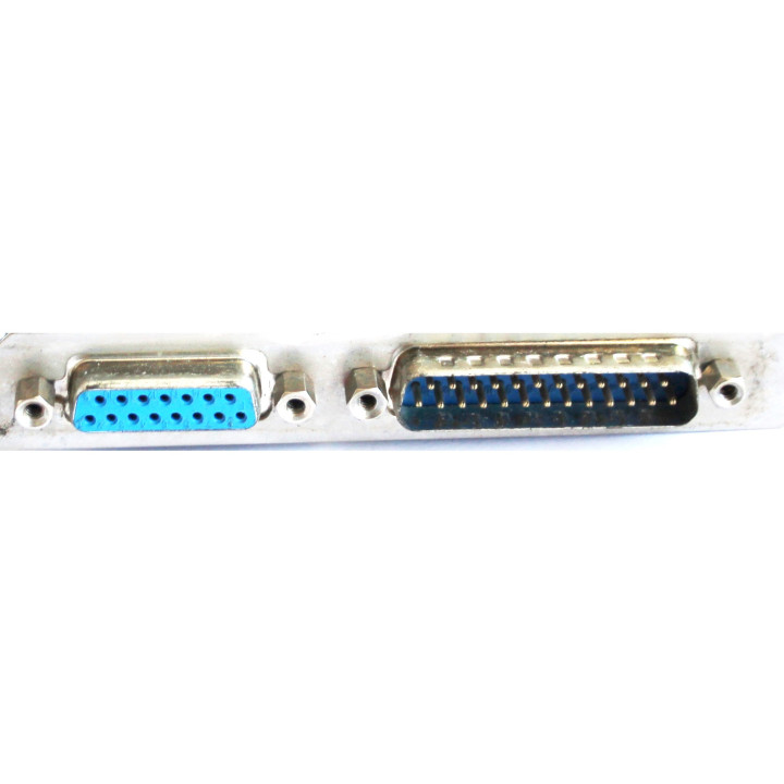 OEM - Staffa Porta Seriale DB25 Maschio DB15 Femmina