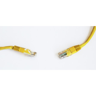 OEM - Cavo di Rete Ethernet 24AWG 60°C - Lunghezza 2Mt. - Giallo