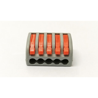 Kit 8 x Connettore cavi 5 Pin sgancio rapido per cavi fino a 4mmq