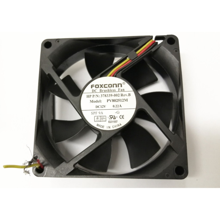 Foxconn Brushless PV802512M - Ventola del telaio 12V 0.22A