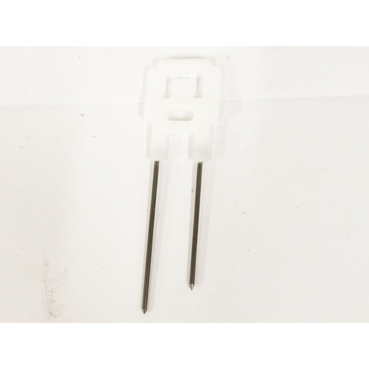 Attacco per segnaprezzi in acciaio inox - CPAAAG0401 x 25 pcs bianco