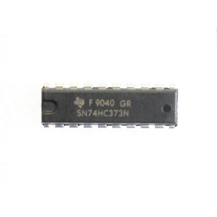 Circuito Integrato 20 PIN F9040 GR-SN74HC373N - Nero