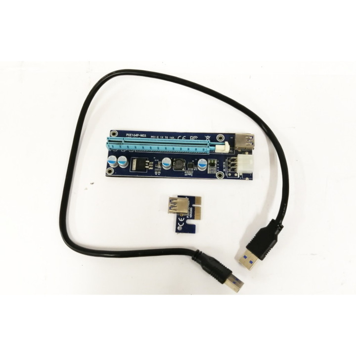 USB 3.0 modulo per conversione PCI-E 1X TO PCI-E 16X modulo per Mining