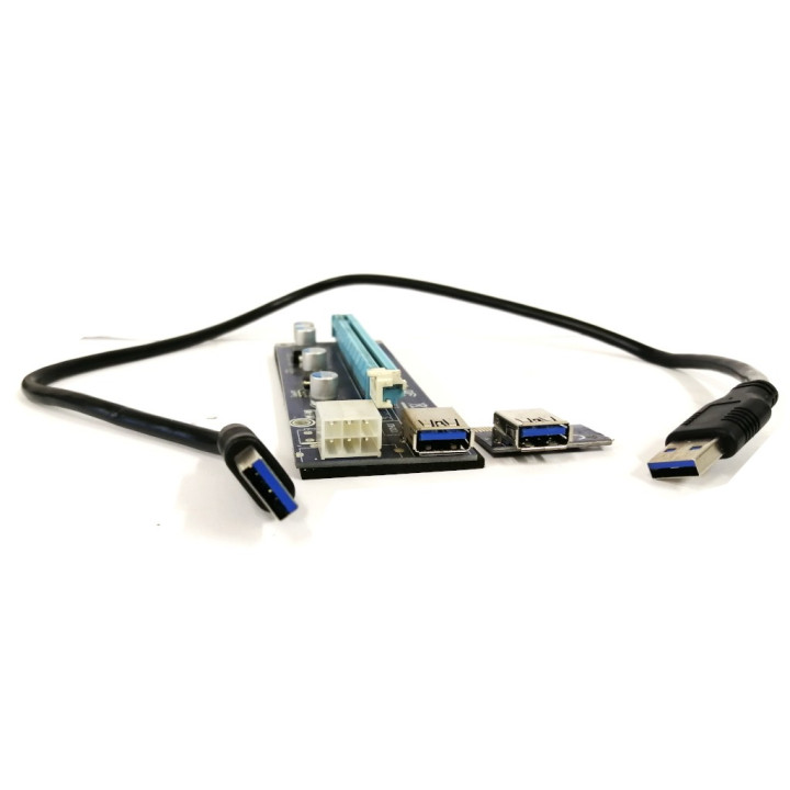 USB 3.0 modulo per conversione PCI-E 1X TO PCI-E 16X modulo per Mining