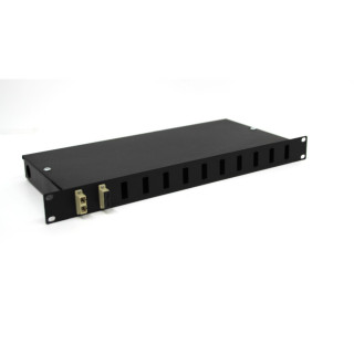 Patch panel per fibra ottica 12 porte