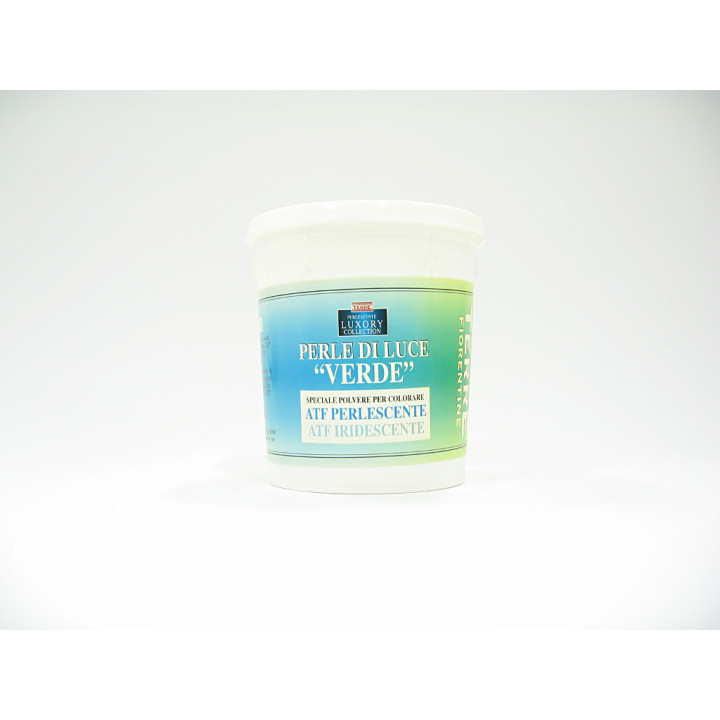 Antiche Terre Fiorentine PERLE di Luce VERDE per ATF Perlescente e Iridescente (Luxory Collection) 200gr