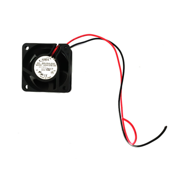 Ventola Assiale 12VDC - Mod. AD0412HB-C50 - Nera