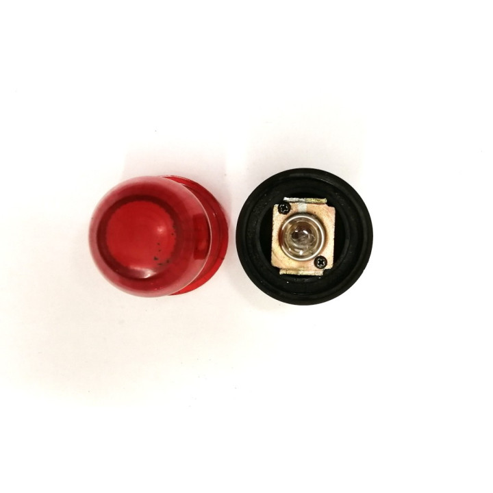 Lampada luminosa Rossa