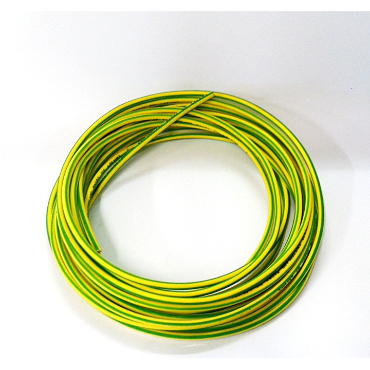 Huber + Suhner 16002457 - Cavo di Rame Giallo/Verde RADOX 125 1x4mm2 x 8mt