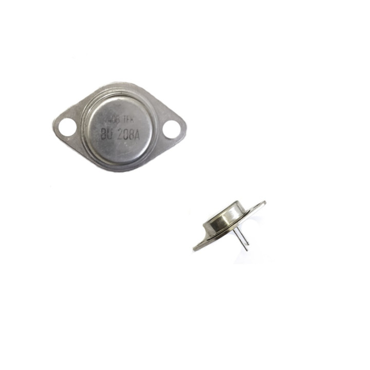 Regolatore di Tensione 408 TFK BU208A - 1500 V.  8 Ampere - Metallico TO3