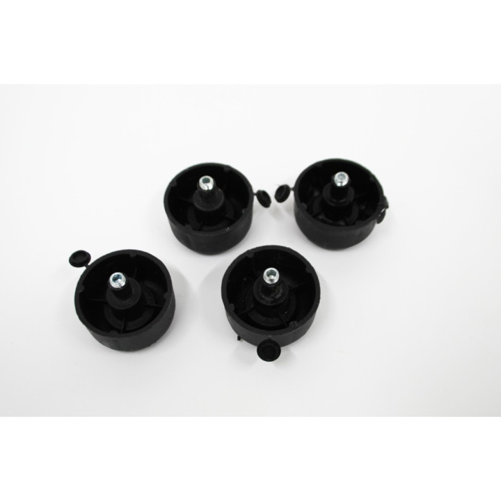 Piedini in plastica fissi