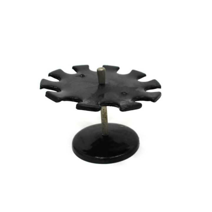 Porta timbri rotondo 10 posti