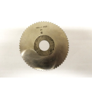 Disco sega circolare HSS 100x1 64