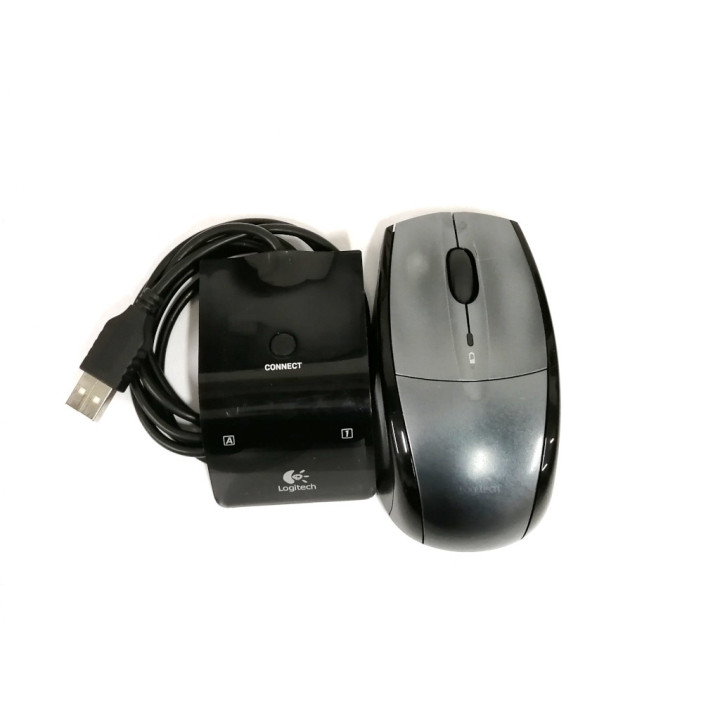 Mouse Logitech M-RCC114B Wireless con ricevitore Logitech C-BT44