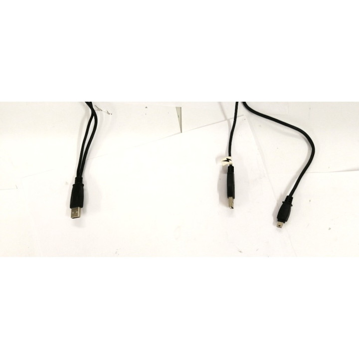 2-in-1 USB to Mini USB +  USB