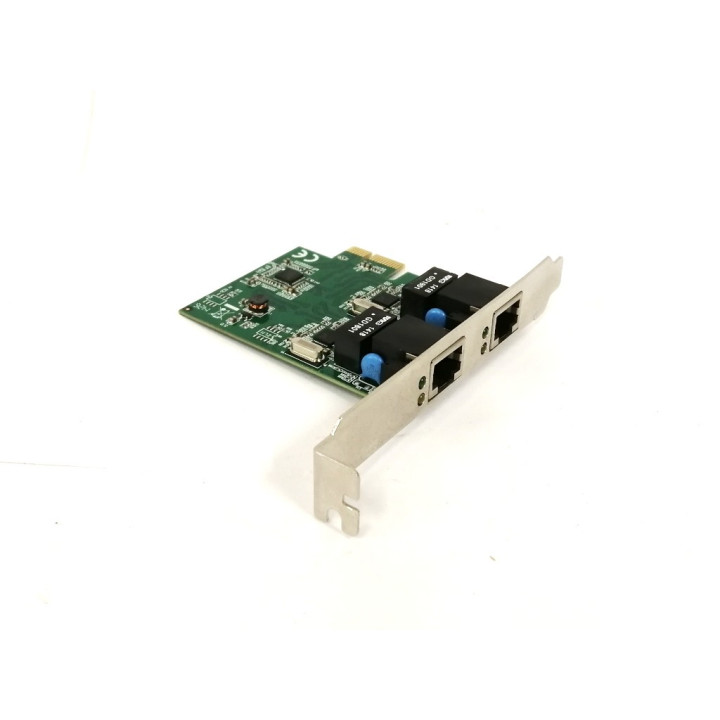 Scheda di rete, PCI Express, Gigabit Ethernet, 2x RJ45