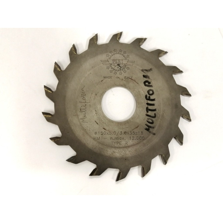 FLAI lama per fresatrice legno TYPE A Ø150x3.2x30