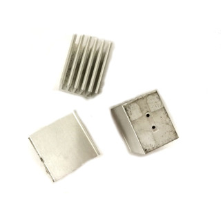 Dissipatore di raffreddamento in alluminio 25x25x16,5mm 3Pz.