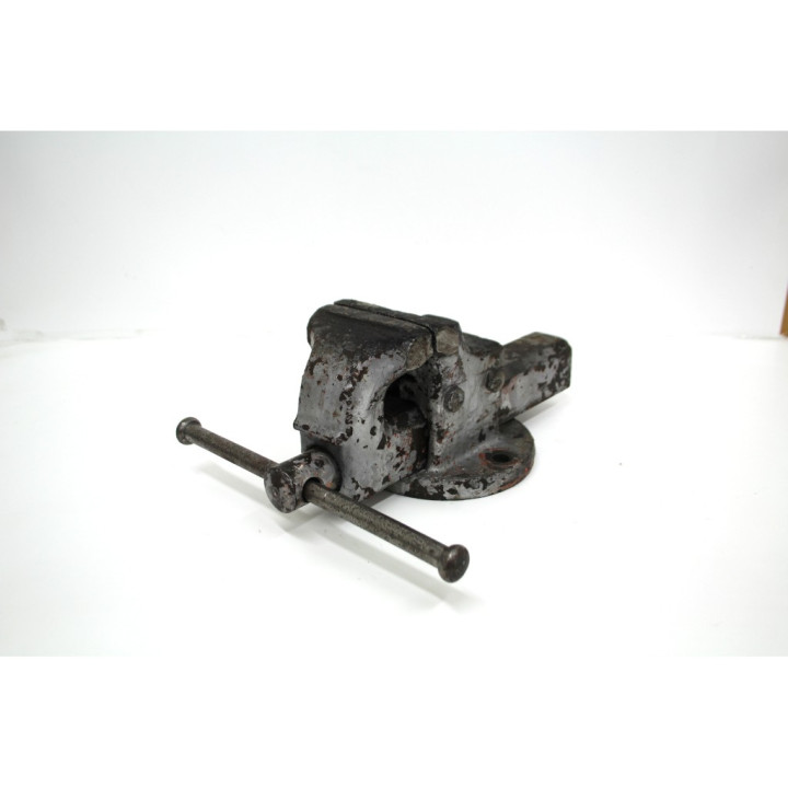 Morsa da banco girevole tipo pesante ganasce da 130 mm