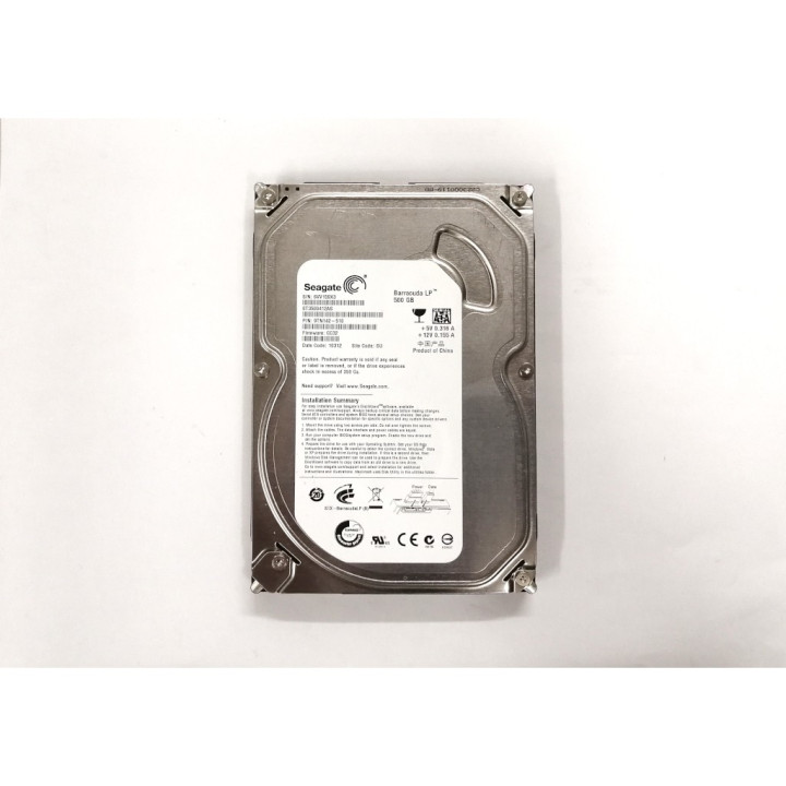 Seagate Hard Disk ST3500412AS - 500GB SATA BARRACUDA LP