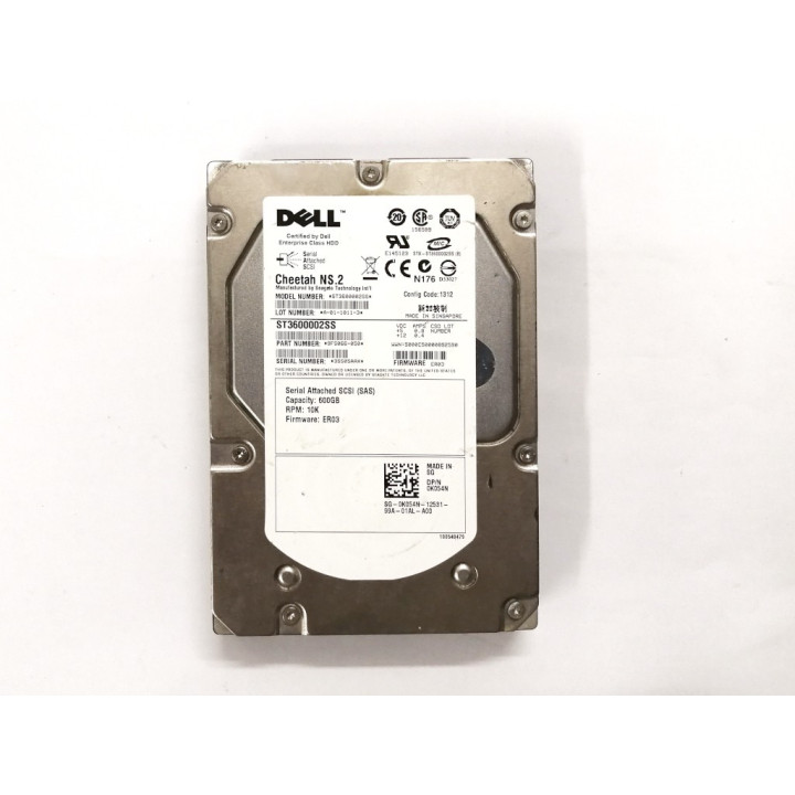 DELL Hard Disk ST3600002SS - 600GB SAS Cheetah NS.2 10K