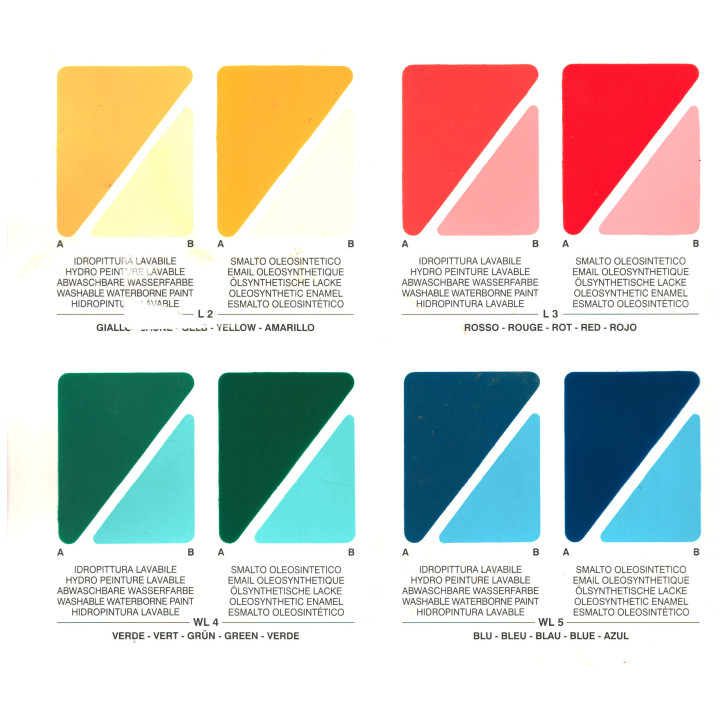 UNICOLOR Pasta Colorante Universale WL4 VERDE 25ml